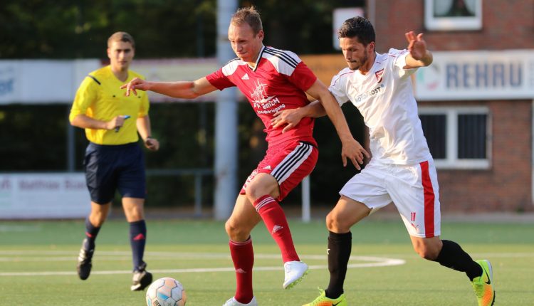 SVB-Neuzugang Frederik Voltmann traf zum zwischenzeitlichen 1:0.