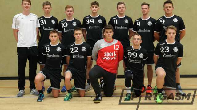 v.o.l.n.r.: Trainer Bastian Rambau, Nick Schumacher, Niklas Böck, Bennet Heinemann, Theis Hedden, Sören Horstmann, Fynn Jansen
v.u.l.n.r.: Noah Czytrich, Benjamin Klemm, Daniel Bielefeld, Kevin Schroeter, Bennett Mauritschat
