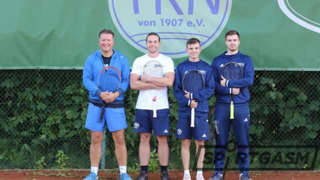 v.l. Müller, Schöbel, Olemacher. Heilmann