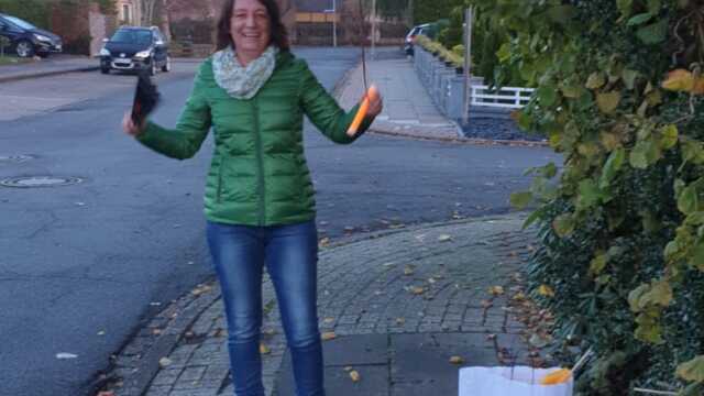 Stimmungskanone Petra.